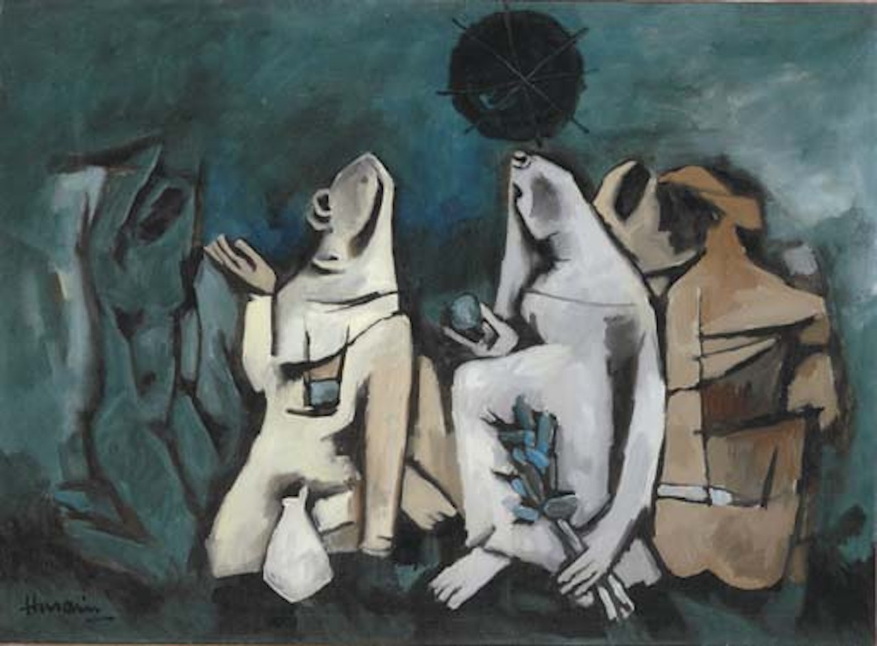 Untitled by M.F. Husain