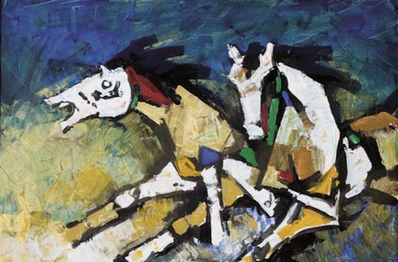 Wounds by M.F. Husain