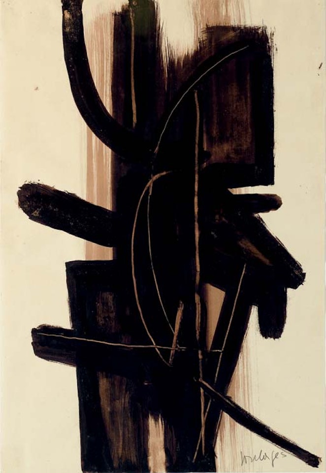 Sans titre by Pierre Soulages