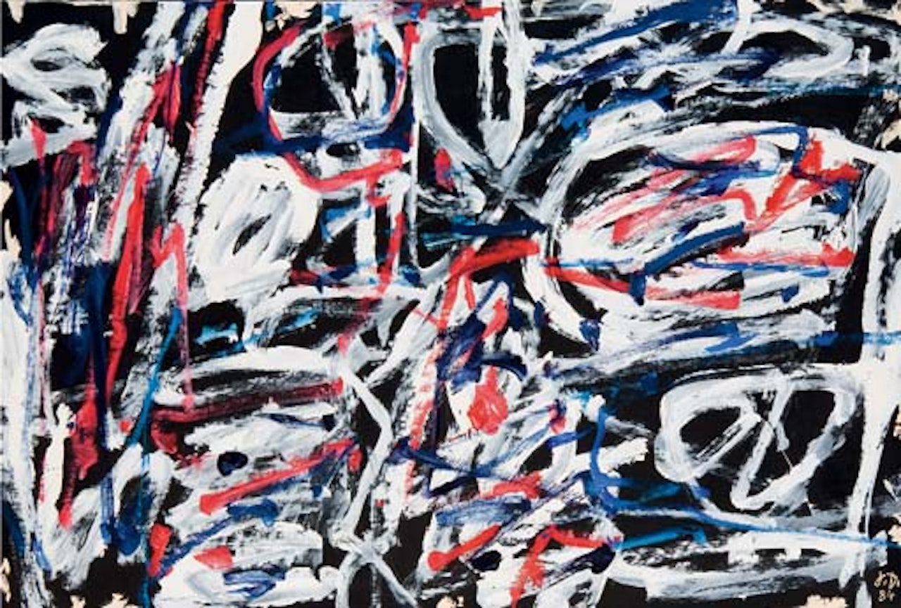 Dramatique XV by Jean Dubuffet
