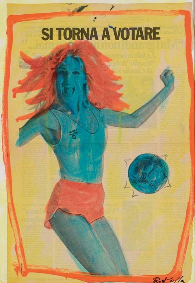 La squadra del cuore by Mimmo Rotella