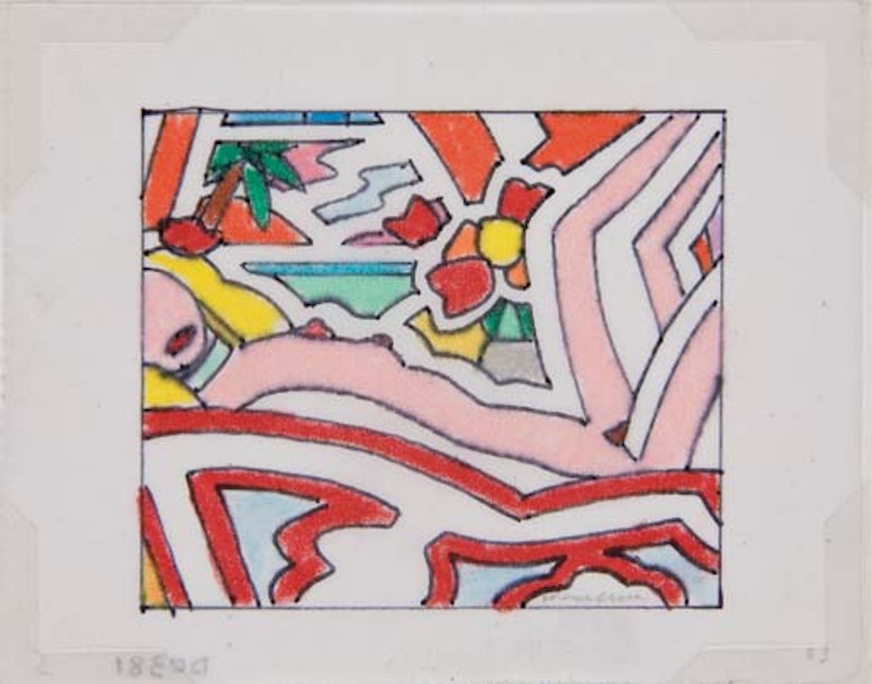 Study for sunset nude, variation no.5 by Tom Wesselmann