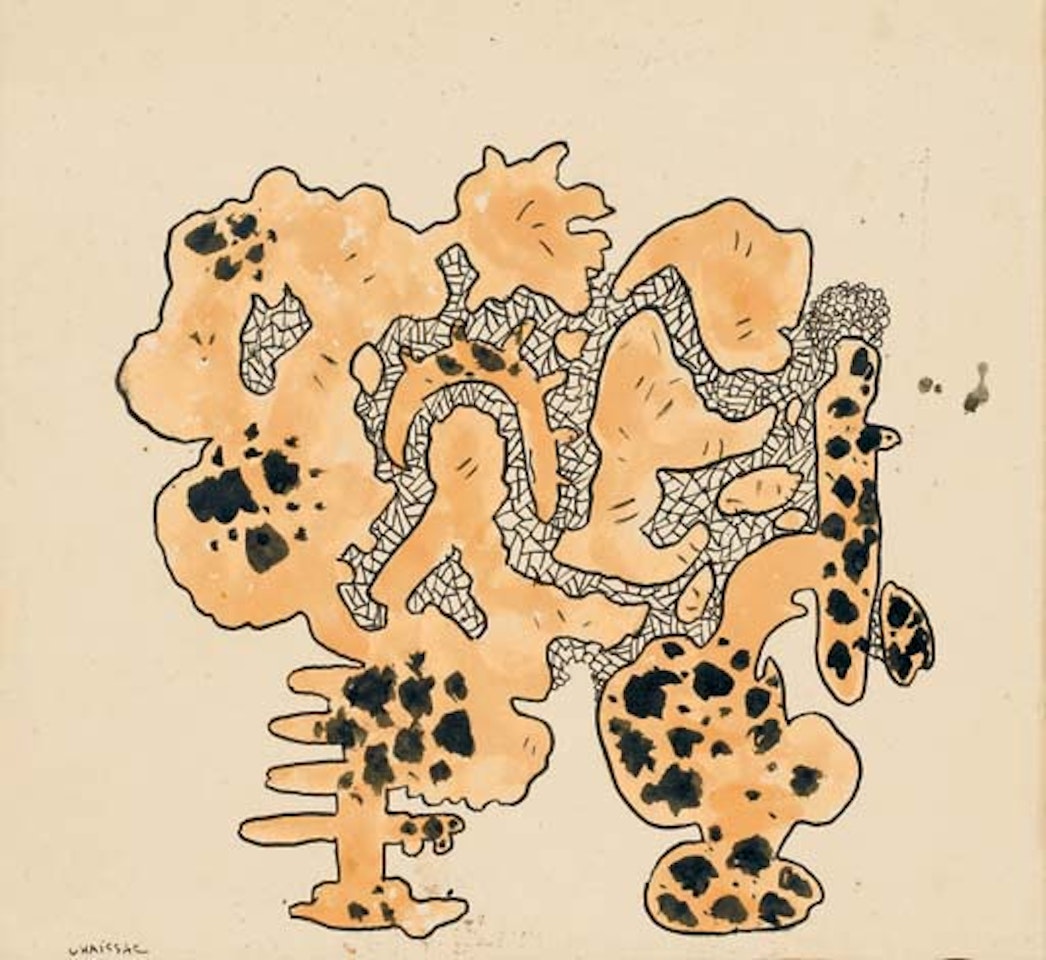 Composition by Gaston Chaissac