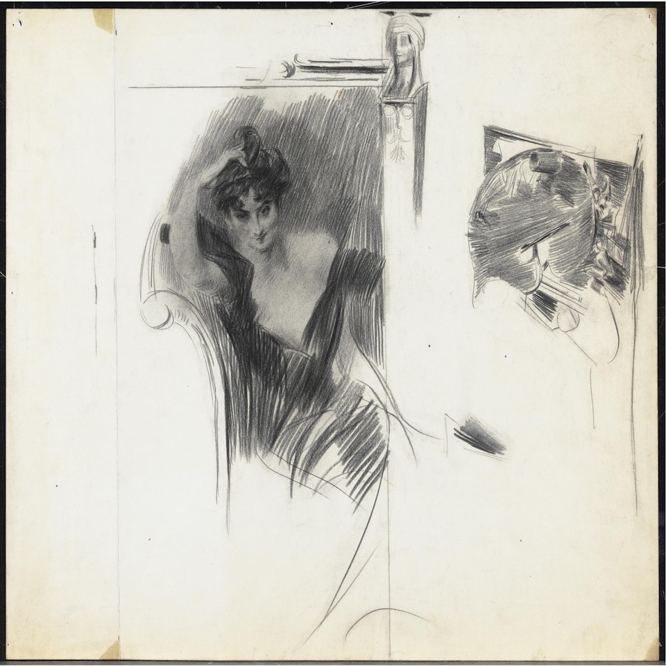 Ritratto Di Madame Veil Picard by Giovanni Boldini