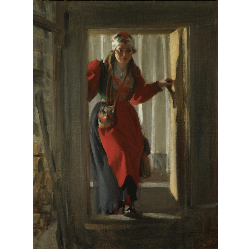 Kuvådörren (Female Figure) by Anders Zorn