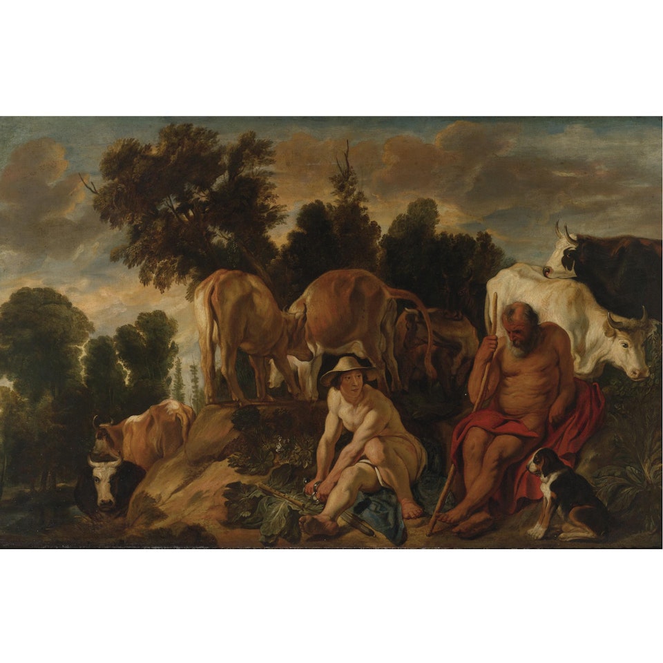 Landscape With Mercury And Argus by Jacob Jordaens