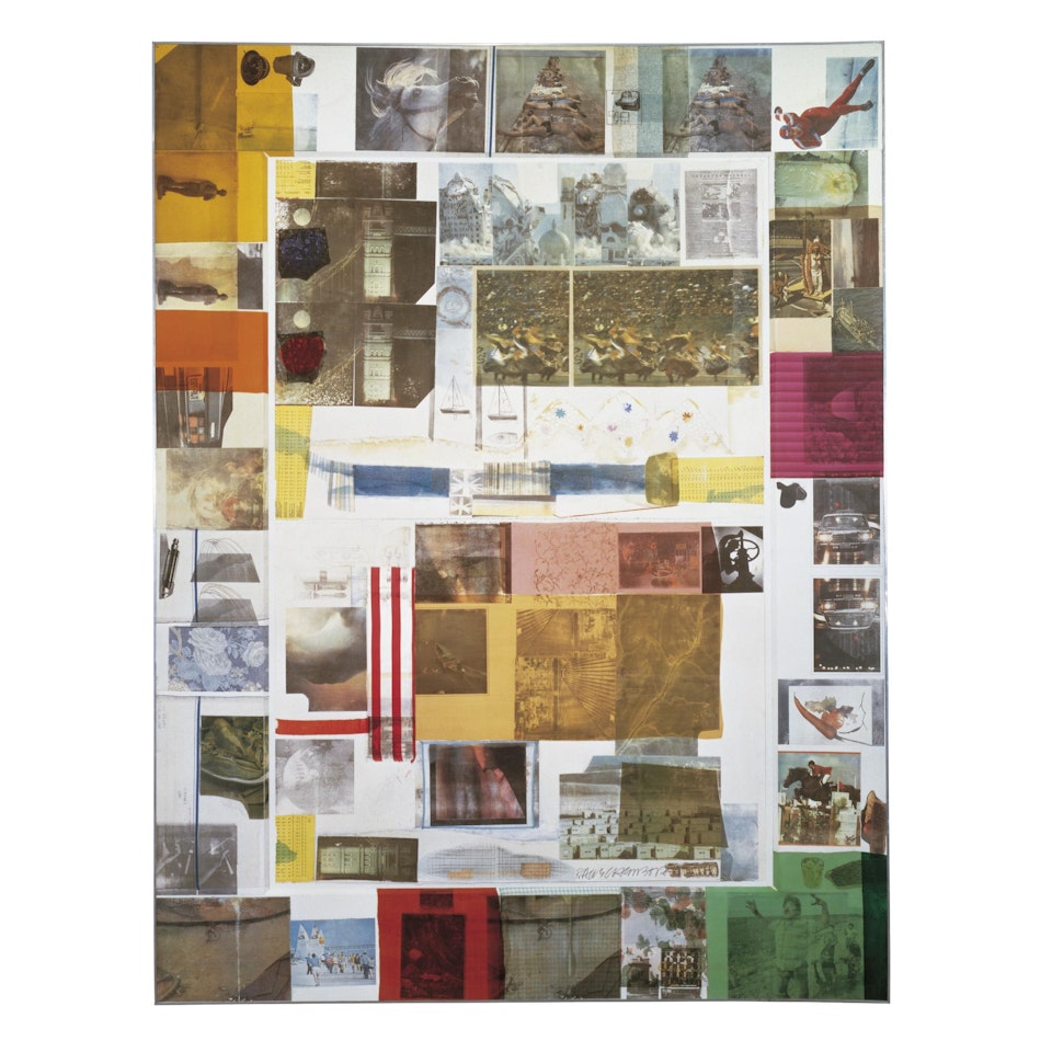 Rush 3 [The Cloister Series] by Robert Rauschenberg
