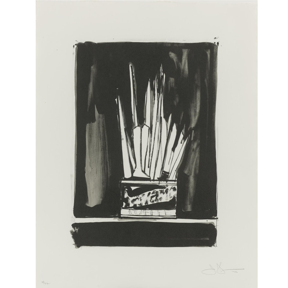 Savarin 2 (Wash And Line) (Ulae 192) by Jasper Johns