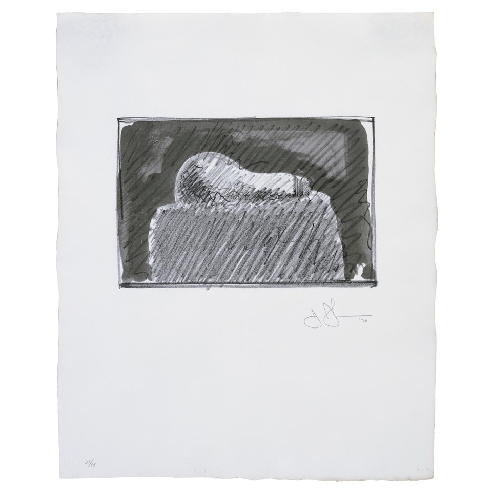 Light Bulb (Ulae 170) by Jasper Johns