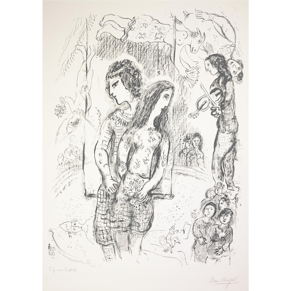 The Great Circus (M. 633) by Marc Chagall