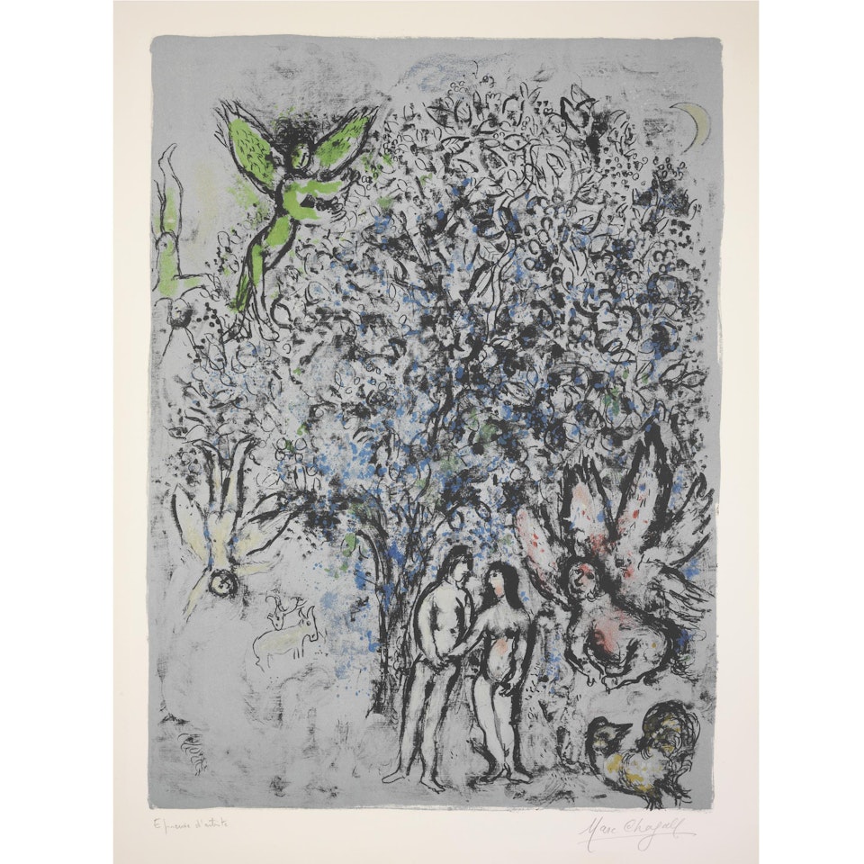 Blue Paradise (M. 612) by Marc Chagall