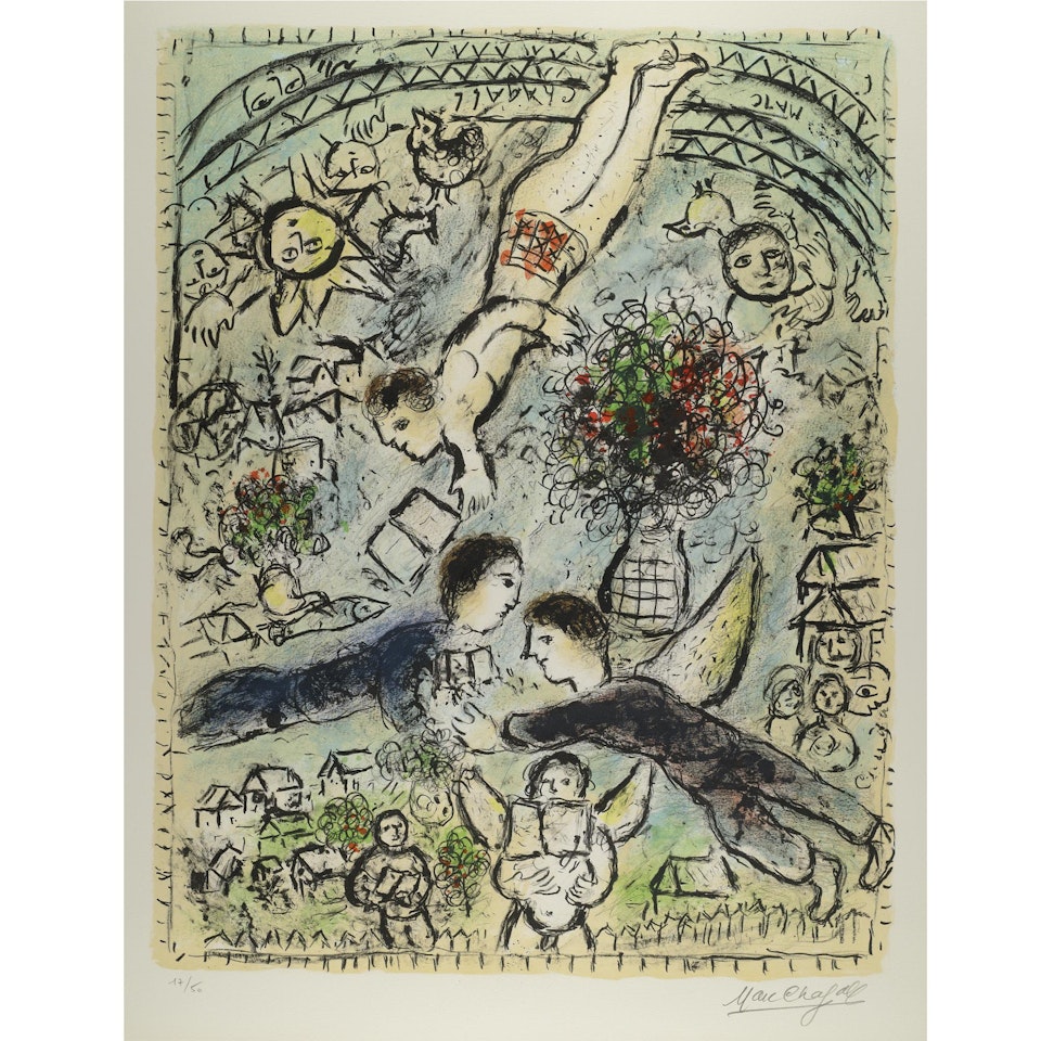 Le Ciel (M. 1034) by Marc Chagall
