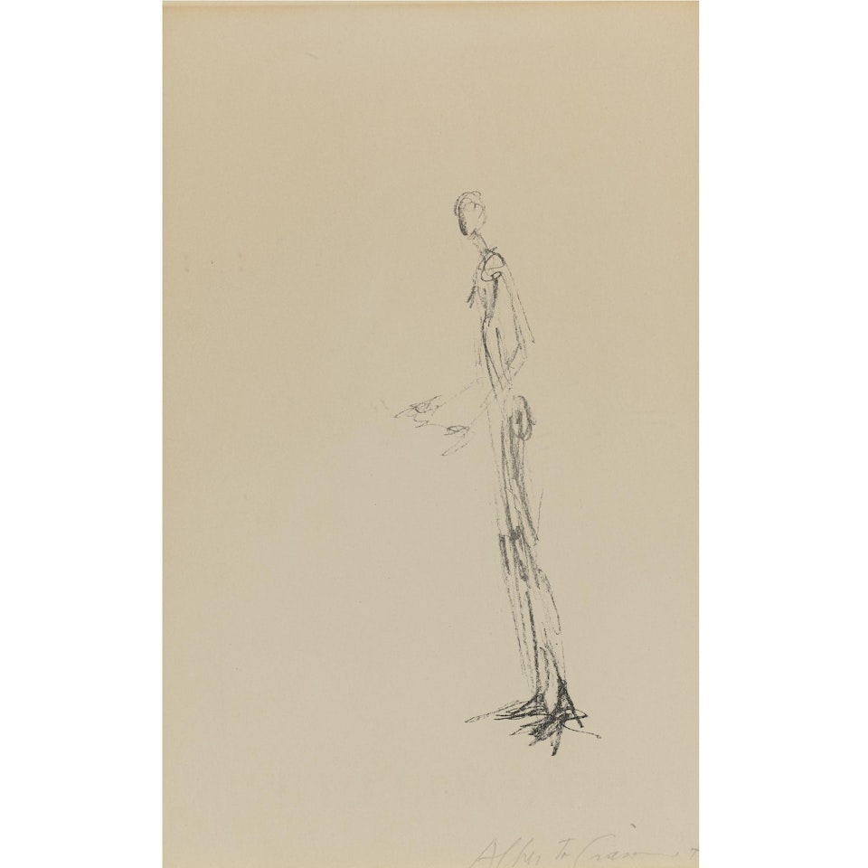 Man Standing (Homme Debout) (Lust 101) by Alberto Giacometti