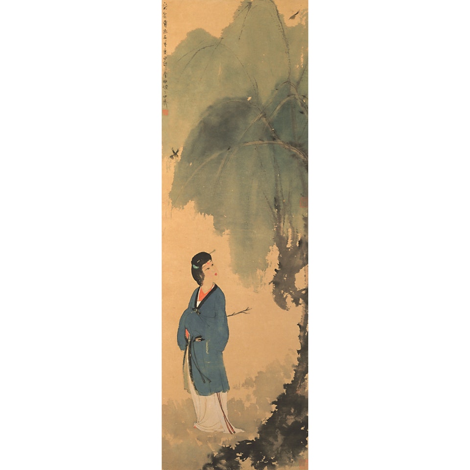 Lost In Thought by Fu Baoshi