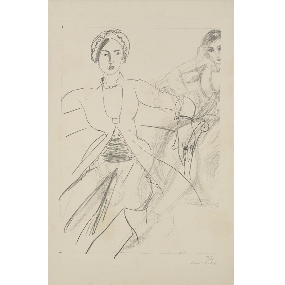 Personnage De Gauche (D. 522) by Henri Matisse