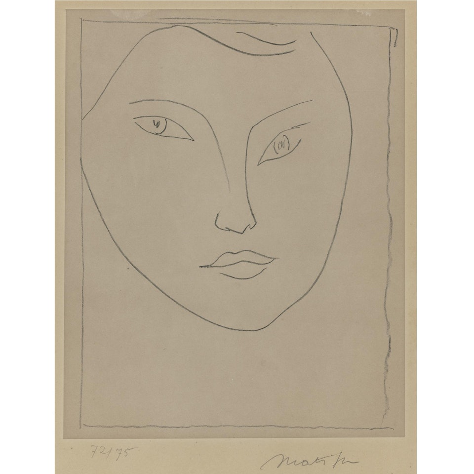 Portrait De Claude D. (D. 585) by Henri Matisse