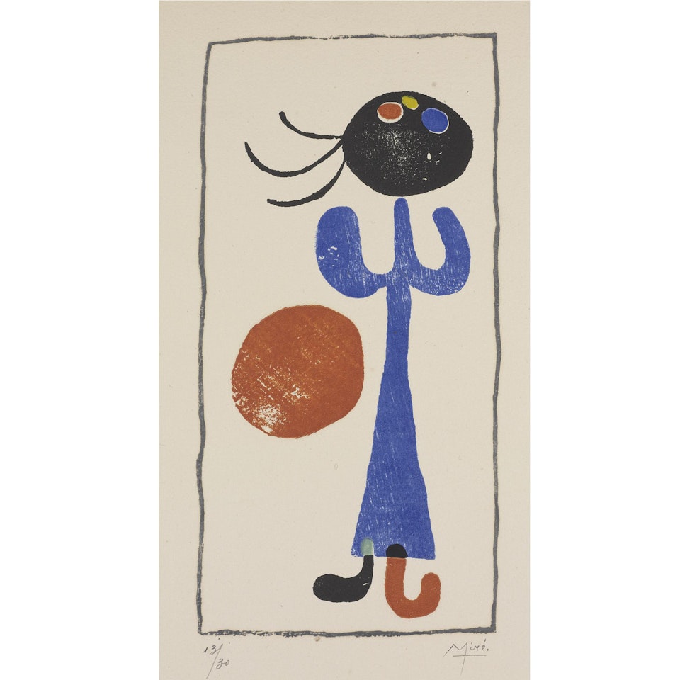 A Toute Épreuve (D. 204; C. Bks 49) by Joan Miró