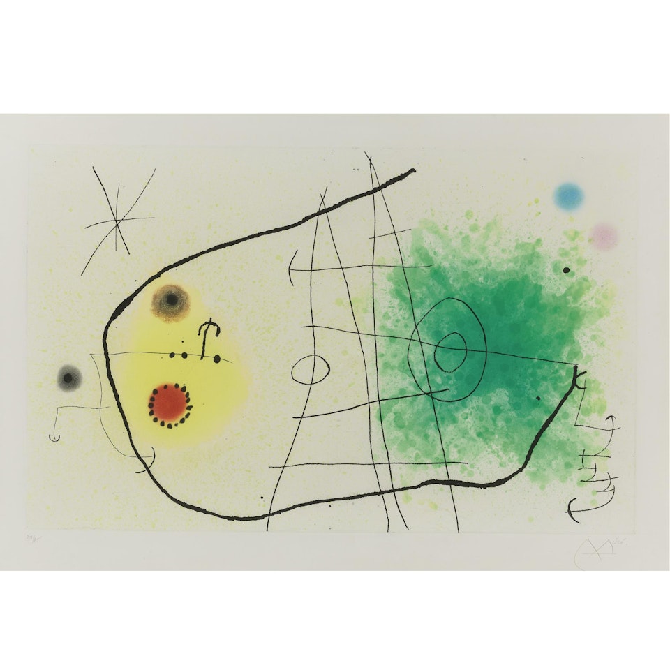 Partie De Campagne I (D. 430) by Joan Miró