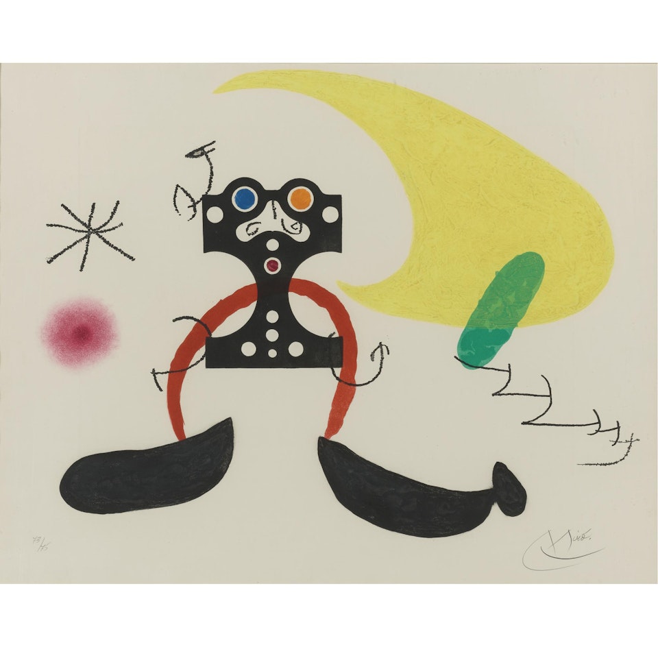 Le Cosmonaute (D. 479) by Joan Miró