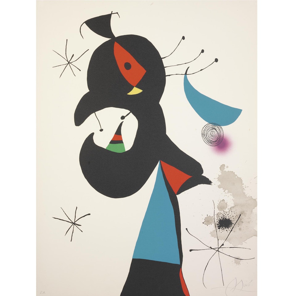 Montroig 4 (M. 956) by Joan Miró