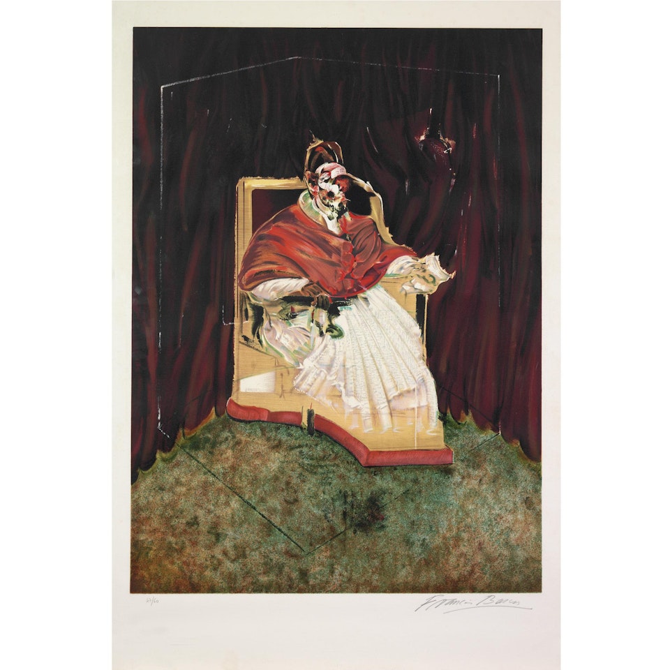 Study For Pope Innocent X by Francis Bacon