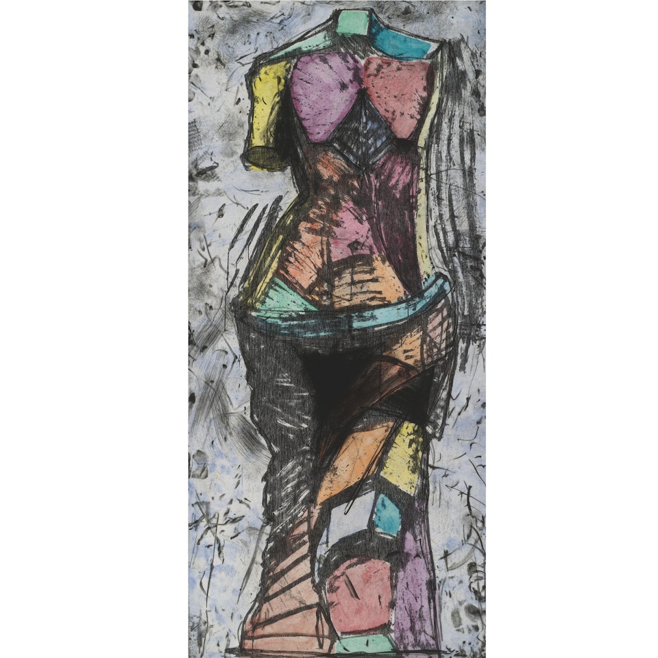 Oil Of Gladness (C. 20) by Jim Dine