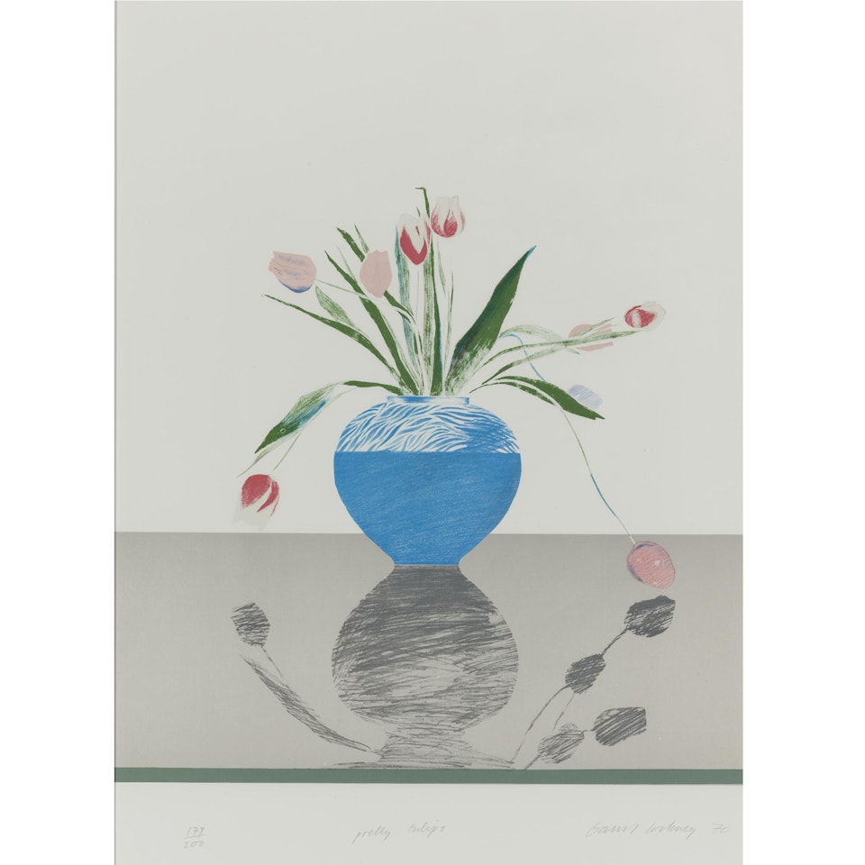 Tulips (S.a.c. 115) by David Hockney
