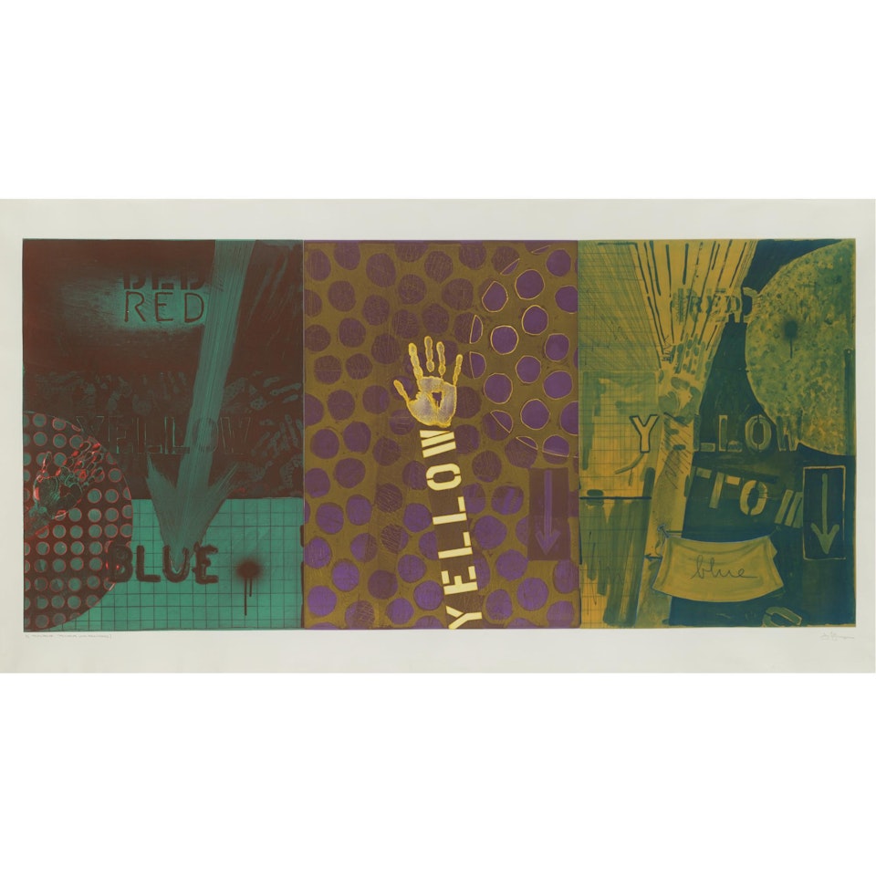 Primaries With Secondaries (Variant) by Jasper Johns
