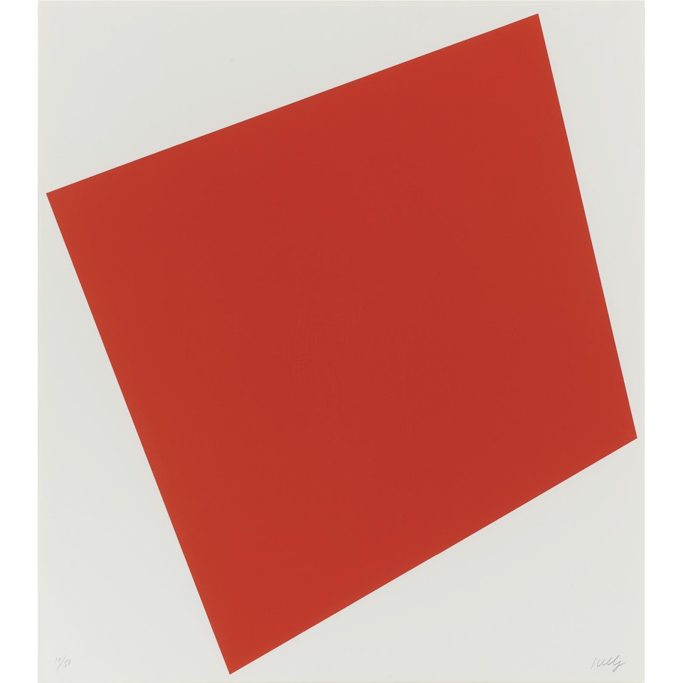 Red by Ellsworth Kelly