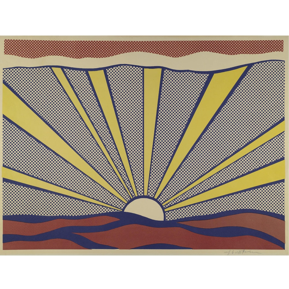 Sunrise (C. II.7) by Roy Lichtenstein