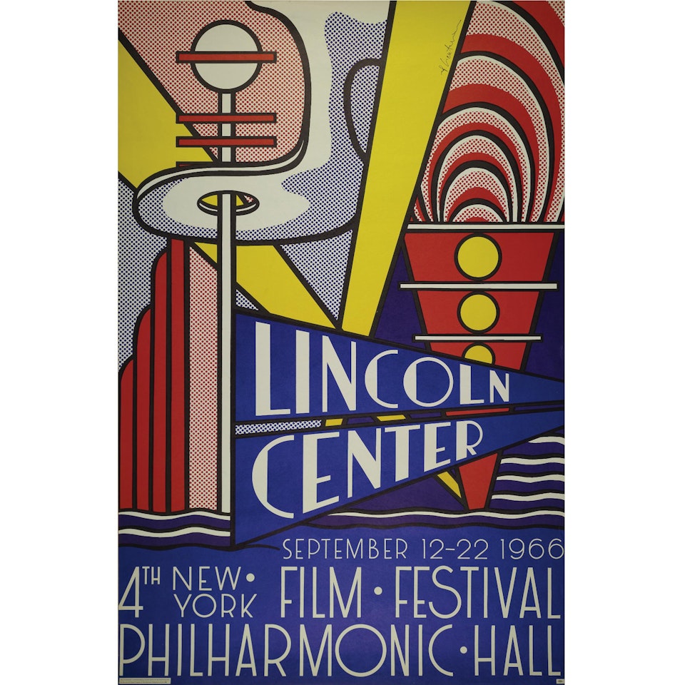 Lincoln Center (Poster) (C. III.21) by Roy Lichtenstein