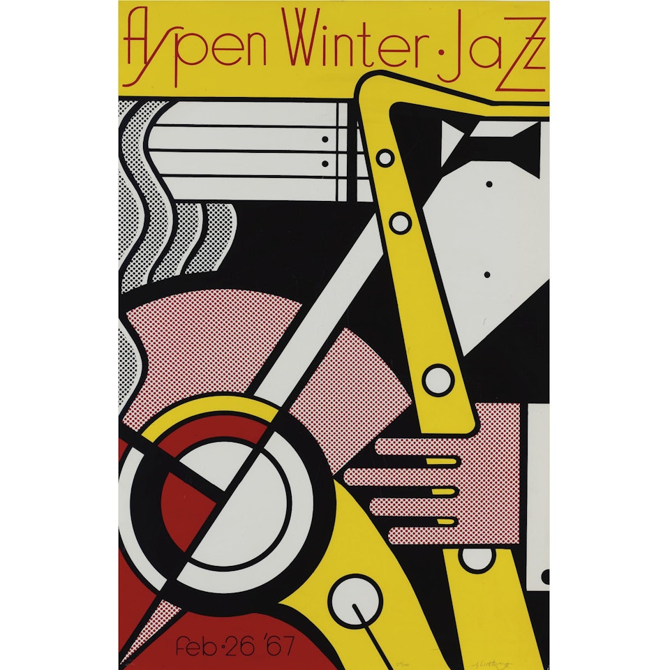 Aspen Winter Jazz (C. 44) by Roy Lichtenstein