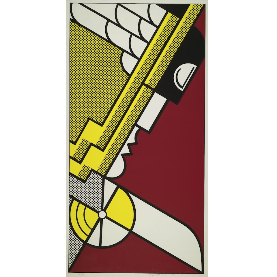 Salute To Aviation (C. 63) by Roy Lichtenstein