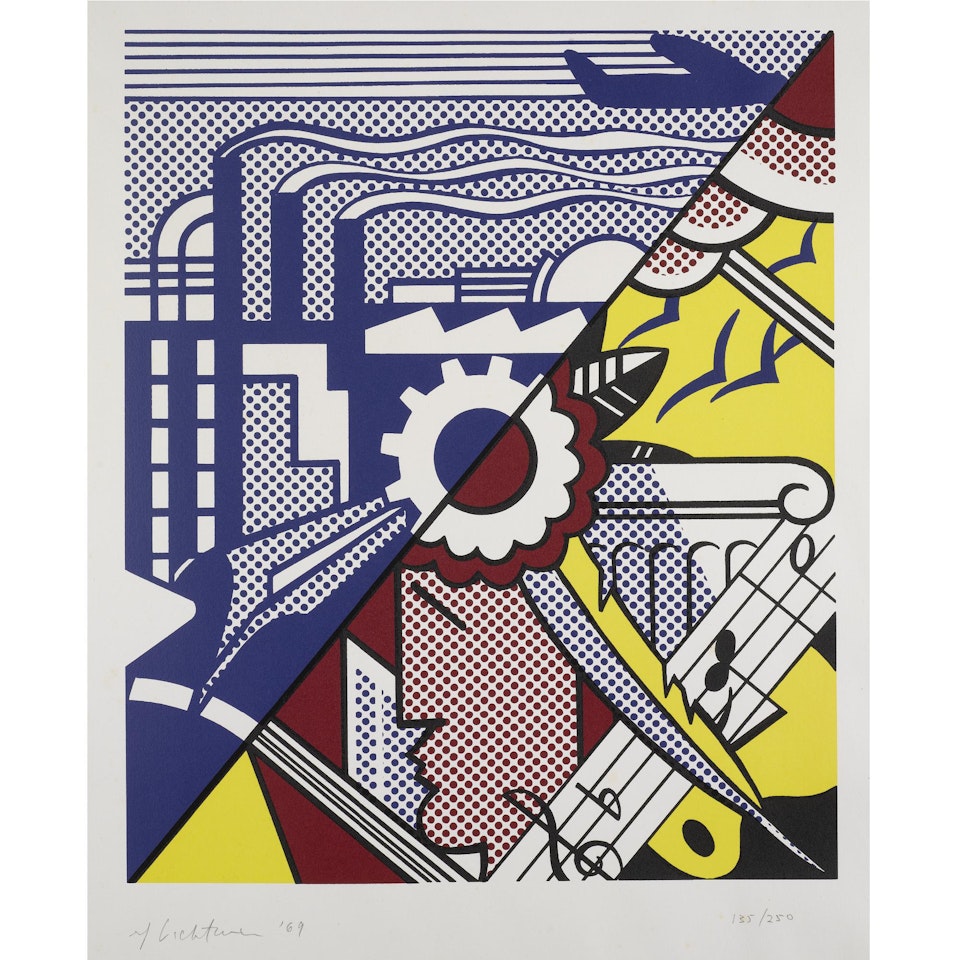 Industry And The Arts (II) (C. 86) by Roy Lichtenstein