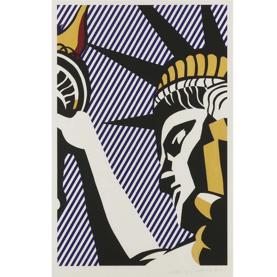 I Love Liberty (C. 192) by Roy Lichtenstein