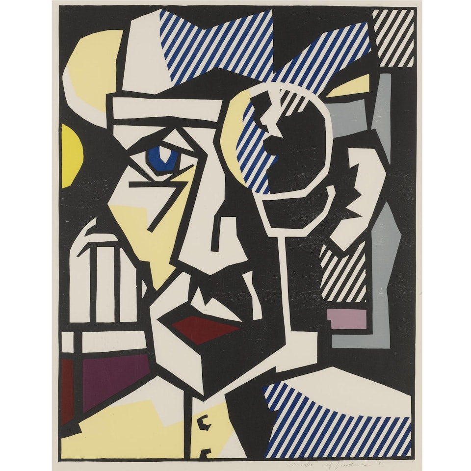 Dr. Waldman (C. 173) by Roy Lichtenstein