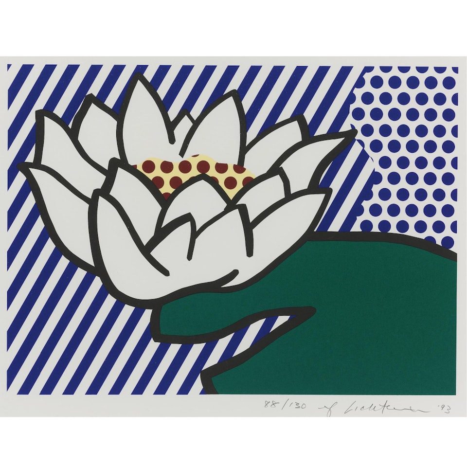 Water Lily (C. 281) by Roy Lichtenstein