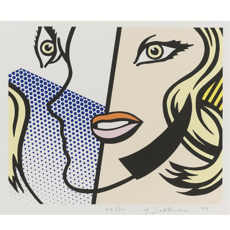 Untitled Head (C. 292) by Roy Lichtenstein