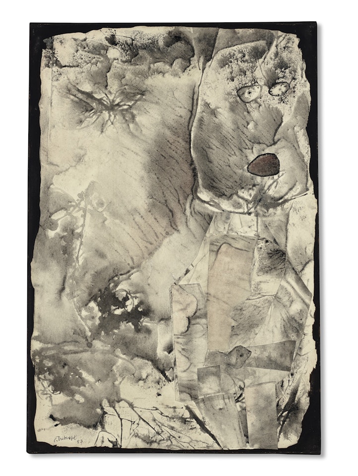 Estampage Au Vieillard by Jean Dubuffet