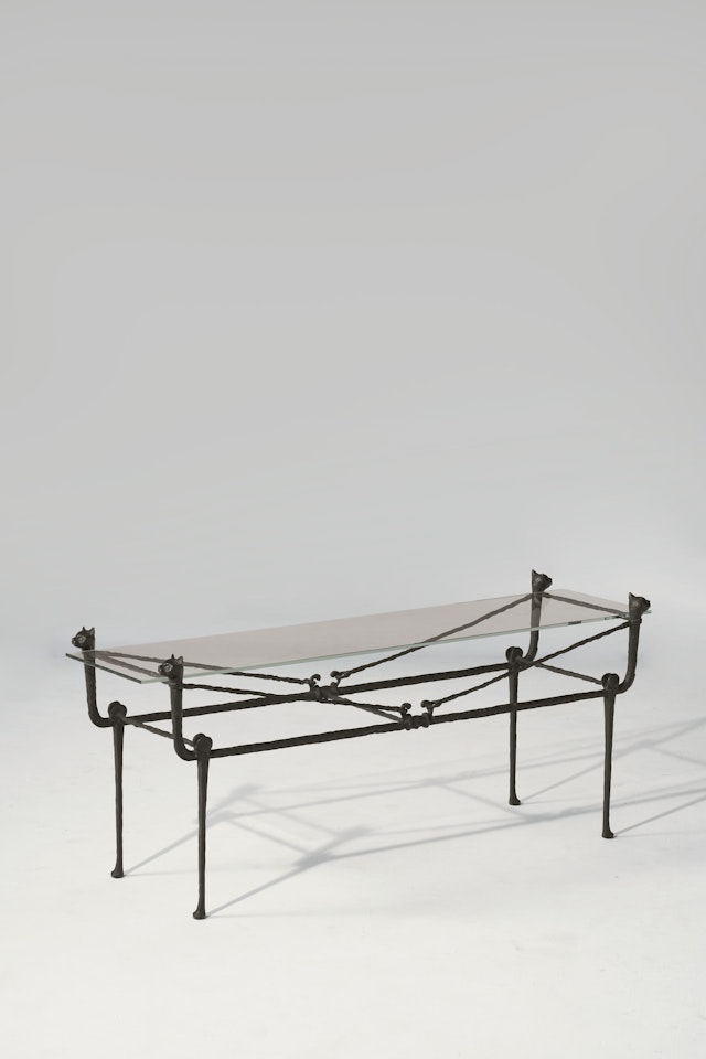 'BERCEAU' TABLE, MODÈLE AUX CHATS, CONCEIVED CIRCA 1970 by Diego Giacometti