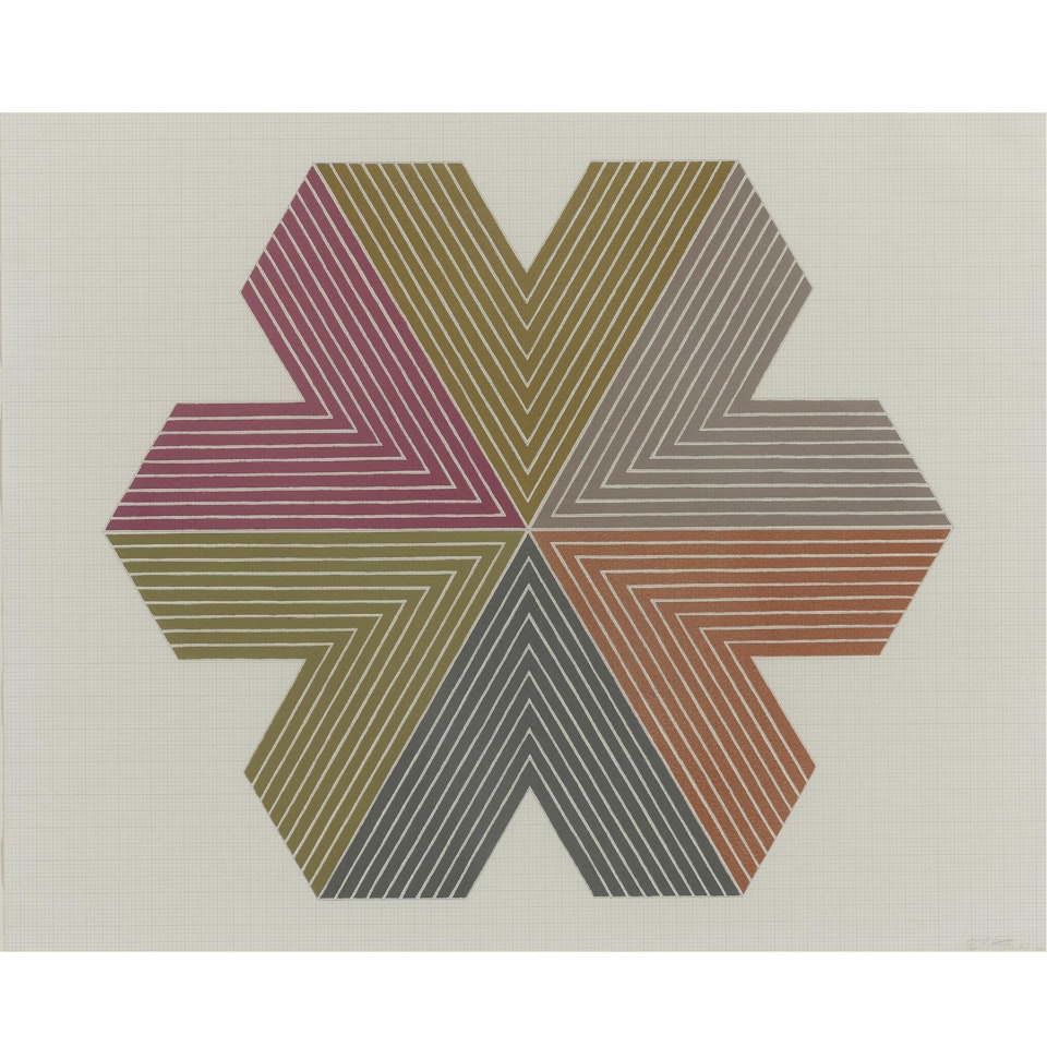 Star Of Persia I (Axsom 1) by Frank Stella