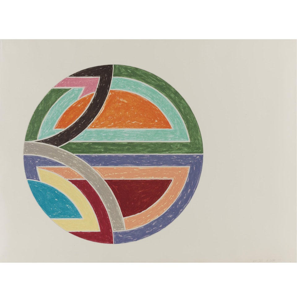 Sinjerli Variation I (A. 113) by Frank Stella