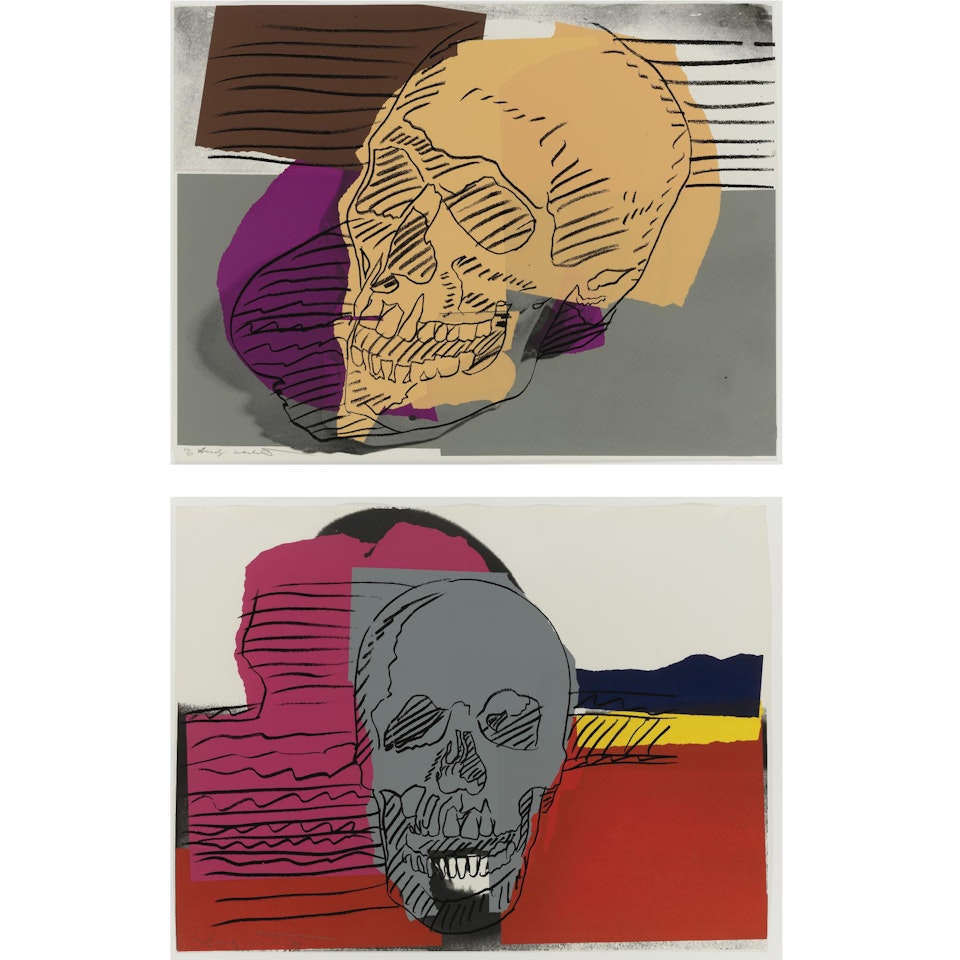 Skulls (F. & S. II.157-60) by Andy Warhol