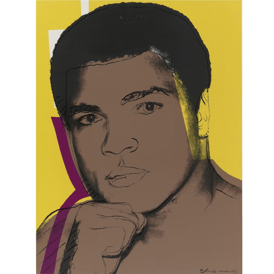 Muhammad Ali: One Print (F. & S. II.182) by Andy Warhol