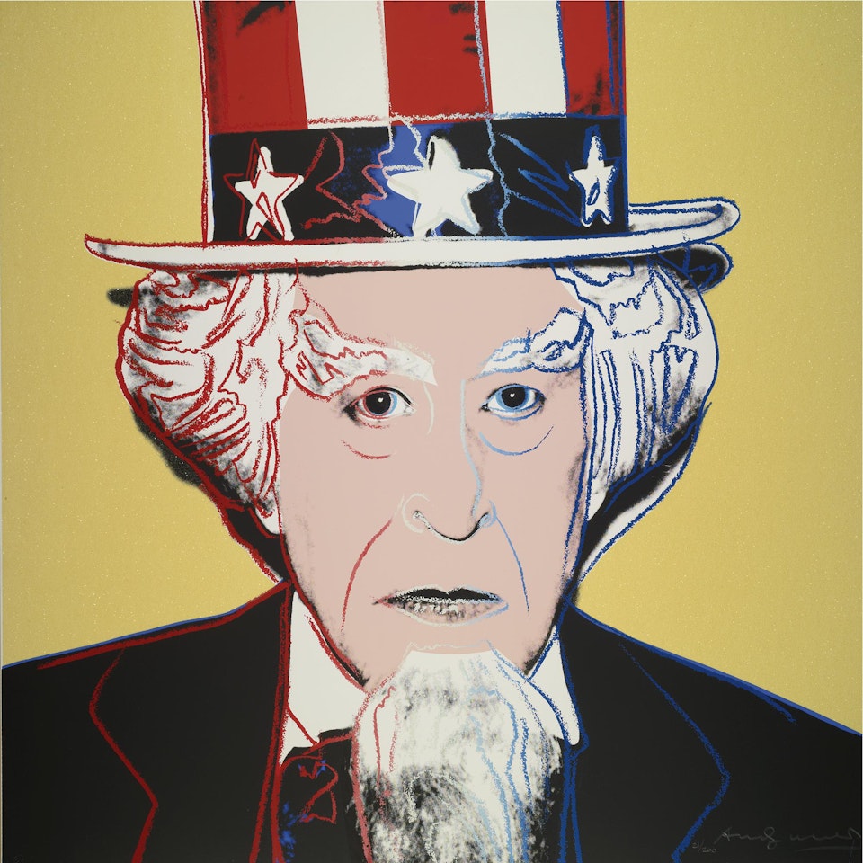 Uncle Sam (F. & S. II.259) by Andy Warhol