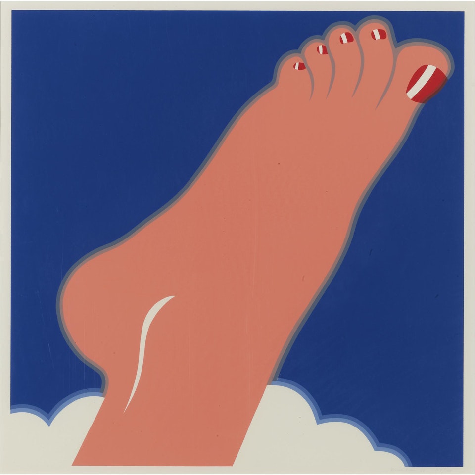 Seascape (Foot) (Institute Of Contemporary Art 14) by Tom Wesselmann