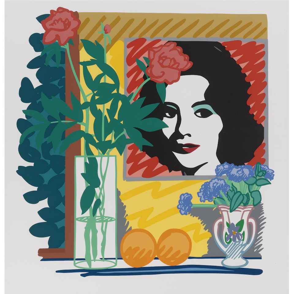 Still Life With Liz by Tom Wesselmann