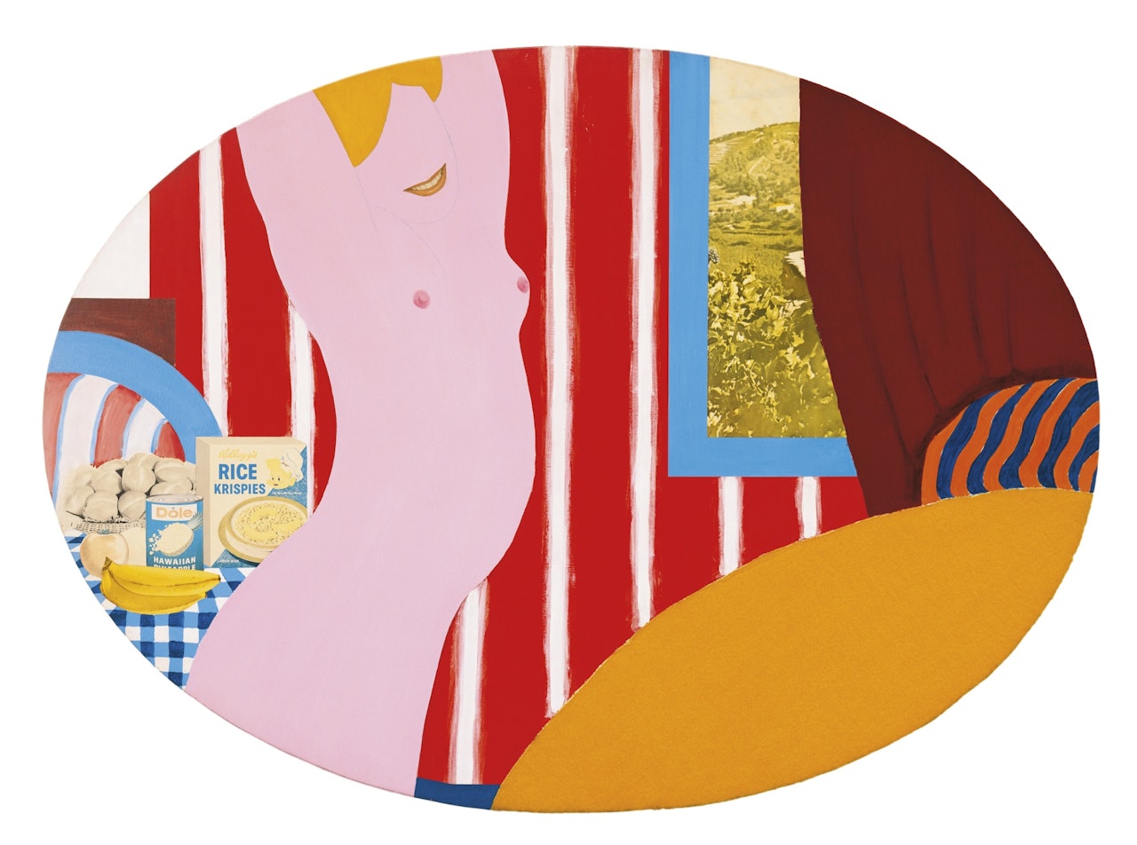 GREAT AMERICAN NUDE #42 by Tom Wesselmann