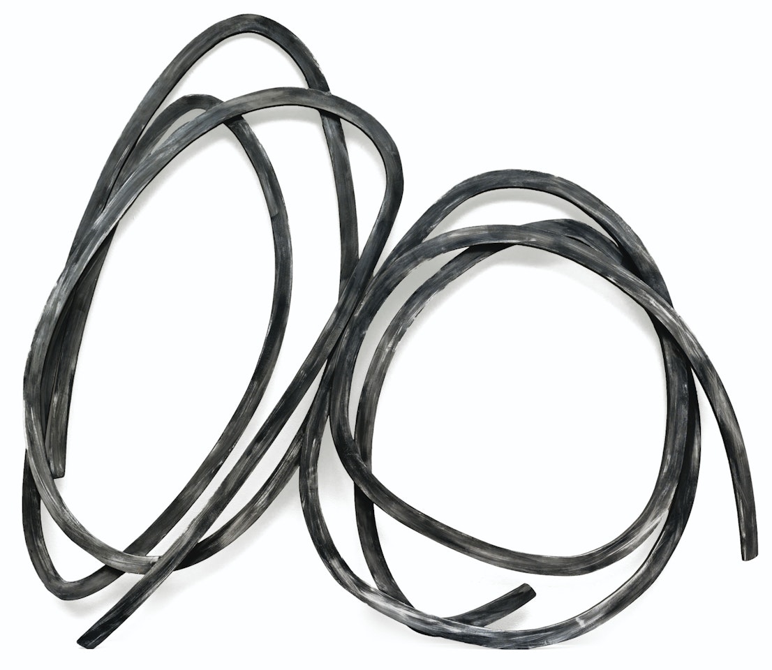 RANDOM COMBINATION OF TWO INDETERMINATE LINES by Bernar Venet