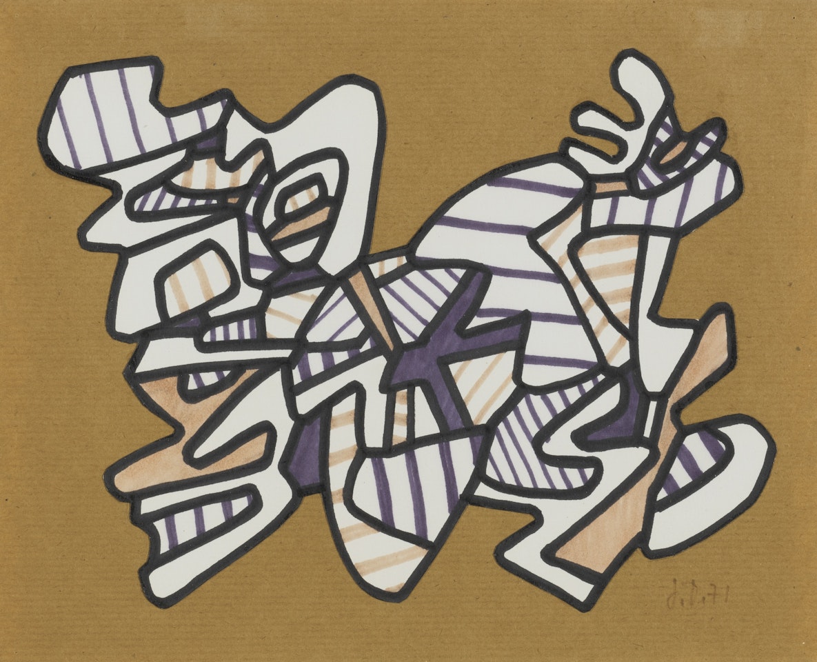 MOTIF by Jean Dubuffet